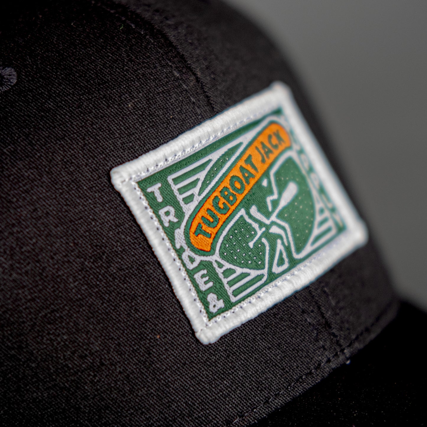 Portage - Black Trucker Hat