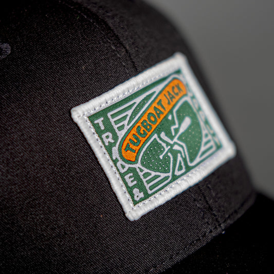 Portage - Black Trucker Hat