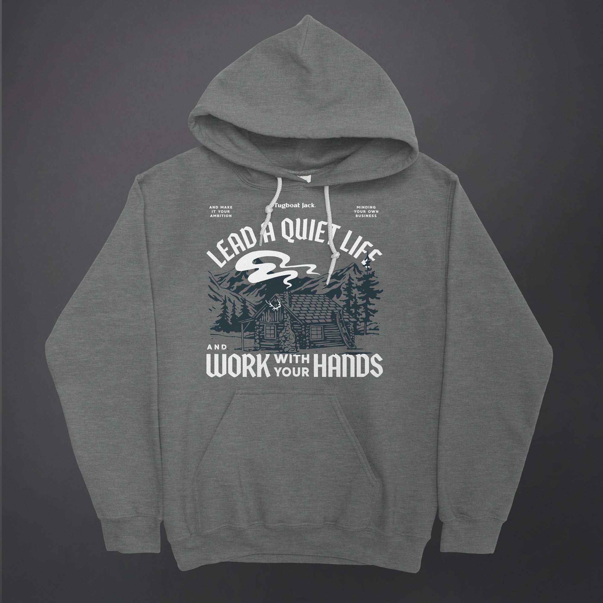 The quiet 2025 life hoodie