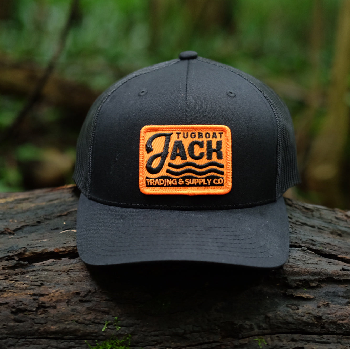 Tugboat Jack Black Shipping Hat