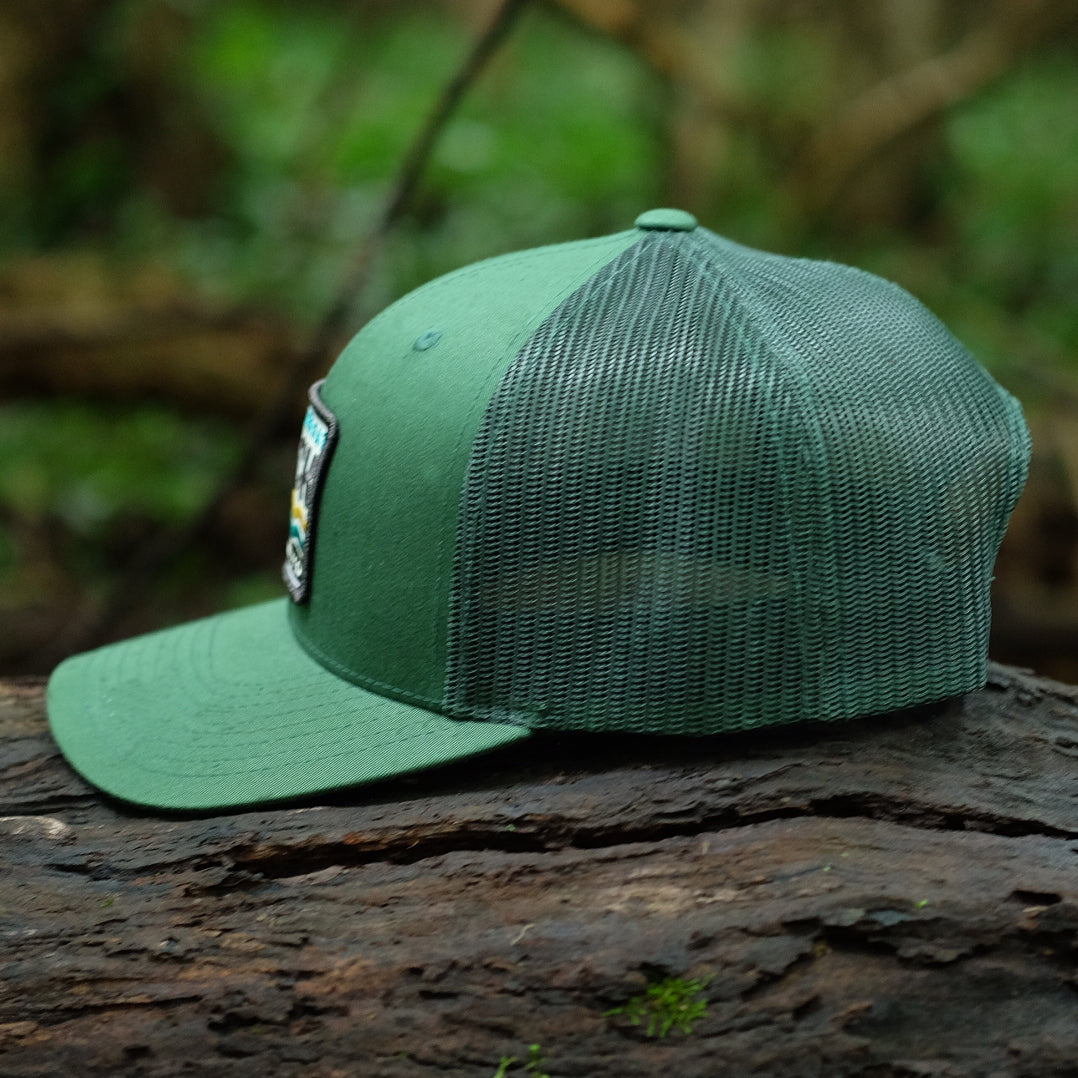 Tugboat Jack Green Shipping Hat