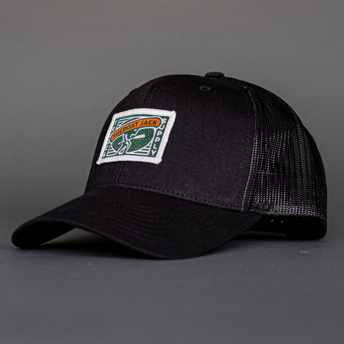 Portage - Black Trucker Hat